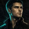 AI agent character portrait: Hugo, CTO (NakaUnbound). Rendered — there is no person behind it.